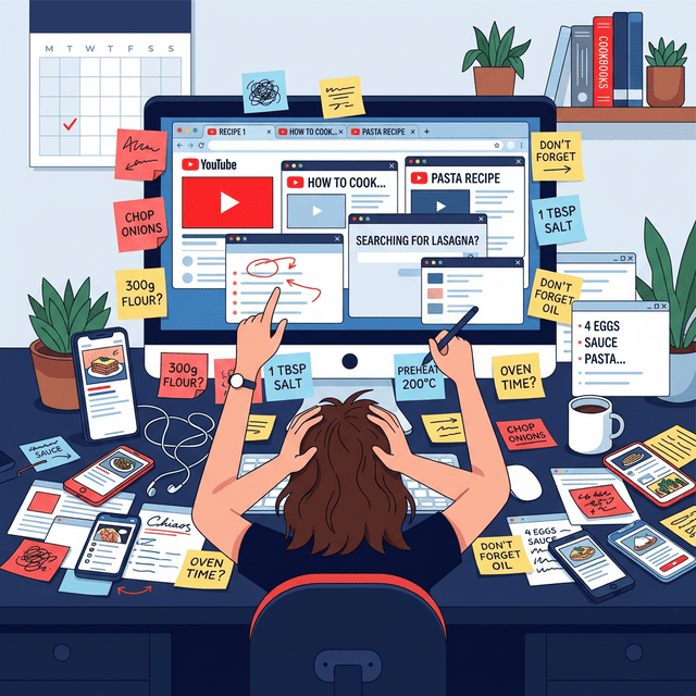 レシピ管理で、献立ストレスをゼロにする最強の整理術