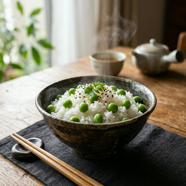 グリンピースの雑学｜歴史とシワにならない豆ごはんのコツ - CookPartner