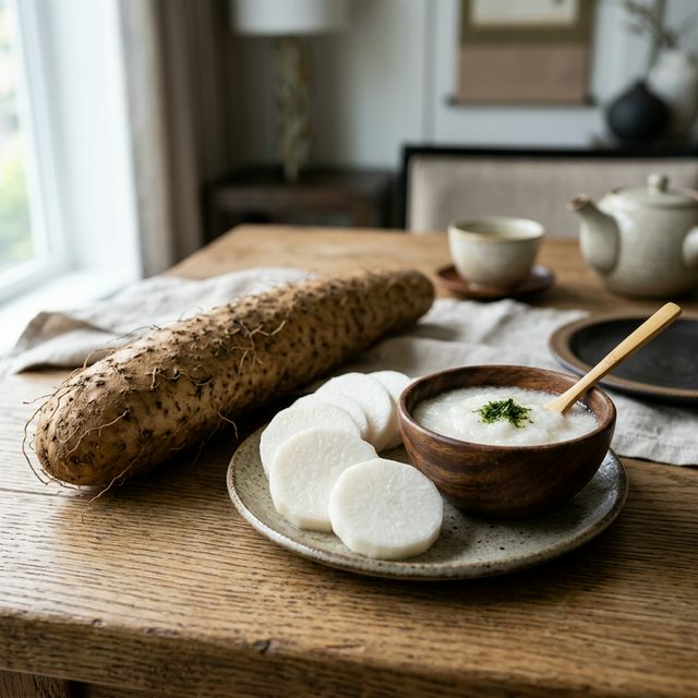 ながいもの真価を引き出す調理術｜胃に優しくかゆみ知らず