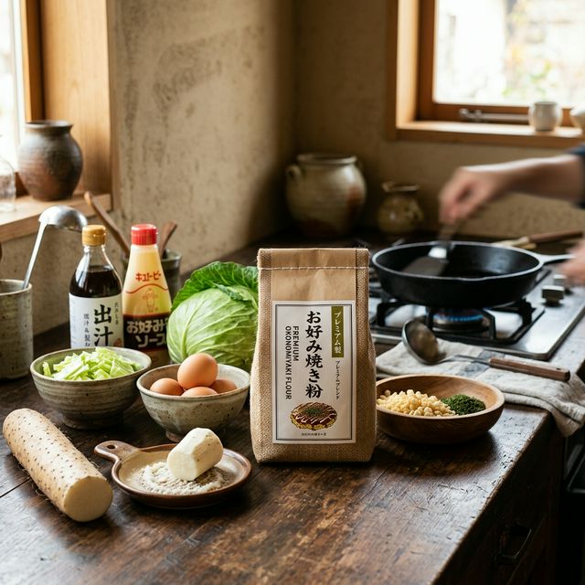 お好み焼き粉の活用術と保存の鉄則｜執事が教える魔法の粉の歴史と科学