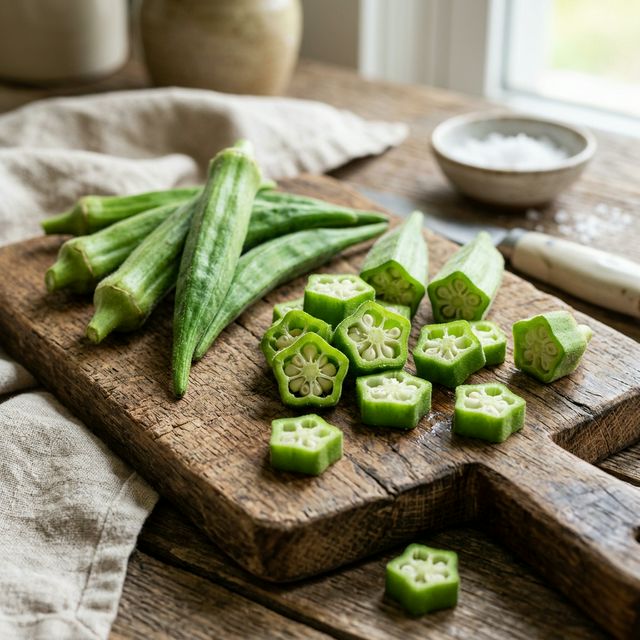 オクラの雑学｜ネバネバの正体と「板ずり」の科学 - CookPartner