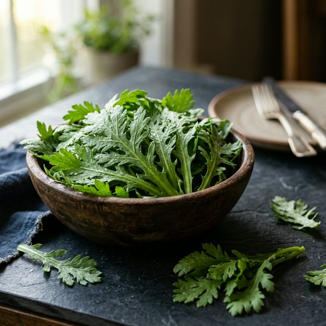 しゅんぎくの雑学｜苦くない「10秒の魔法」と心癒やす香りの秘密